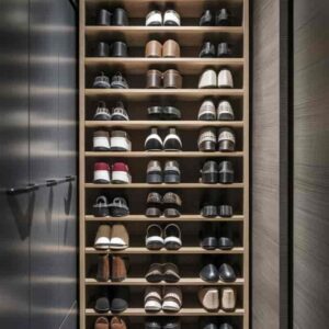 Earth Step Floor-to-Ceiling Shoe Rack