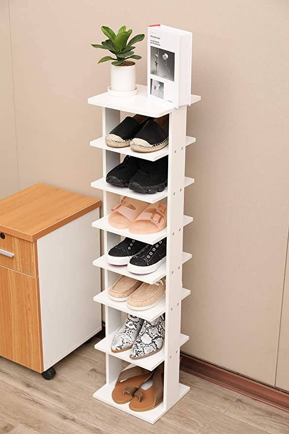 Elegant Vertical Shoe Tower