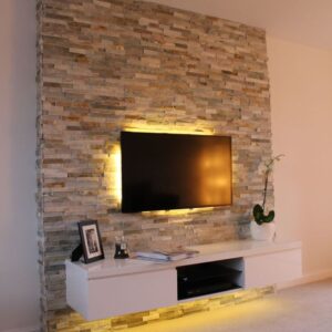 Iroko View Floating Console