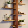 Rustic Rise Floating Shelf
