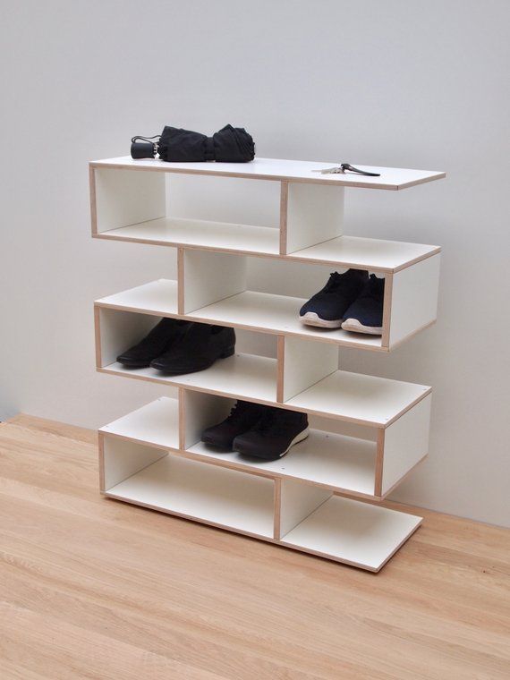 Smart Sole Geometric Shoe Rack