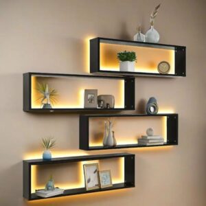 Wall Muse Backlit Shelves