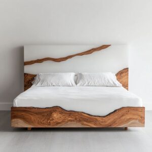 Eko Rosewood Epoxy Bedframe