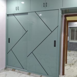 Neat Nest Geometric Sliding Wardrobe