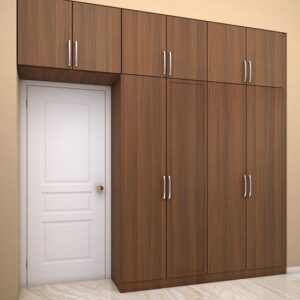 Rustic Charm Integrated Wardrobe