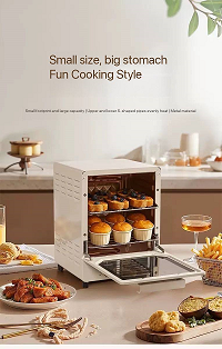 15LTR SLIVERS CRIEST 3 LAYER MULTIFUNCTIONAL OVEN