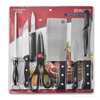 8pcs Stainless Kitchen Knife Set - Image 3