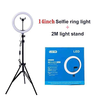 14 inches ringlight with phone holder and 3 light filter