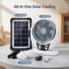 Strong Wind Cooling Fan with Led Light