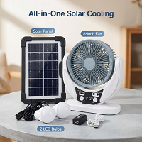Strong Wind Cooling Fan with Led Light