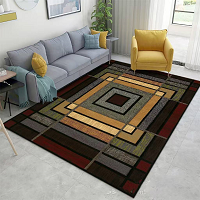 160 x 230 CM Fancy Living Room Aesthetic Center Rug - Image 4