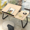 Removable Folding Reading Laptop Table/Desk with Cup Holder